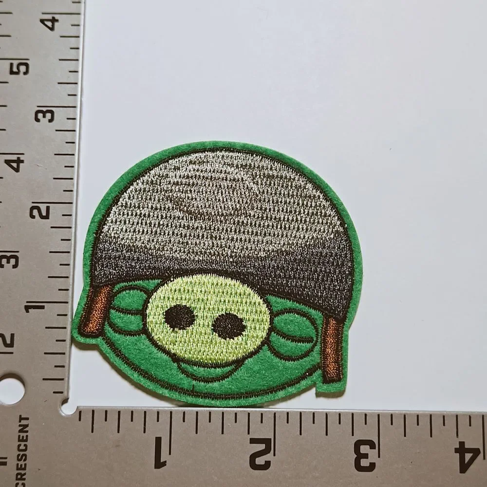 Iron On‎ Patch-Crafts Material DIY Accessory-the Angry bird-Chuckles Pig